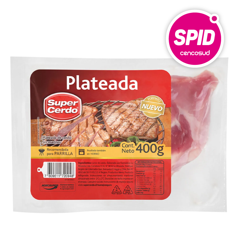 Plateada Super Cerdo en oferta pagando con CencoPay en Spid