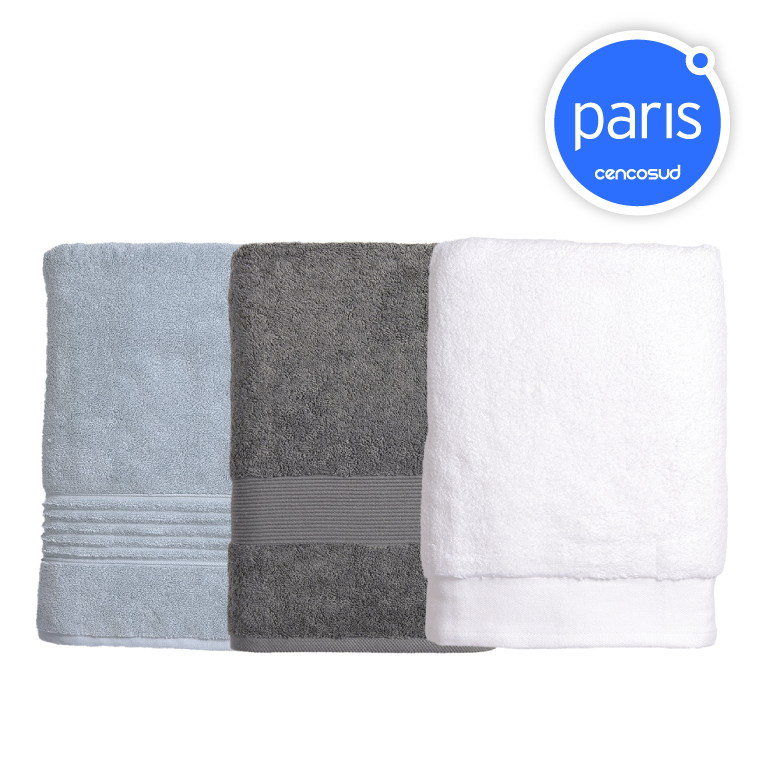 Toallas de Baño Fabrics. Exclusivo Online en oferta pagando con CencoPay en Paris