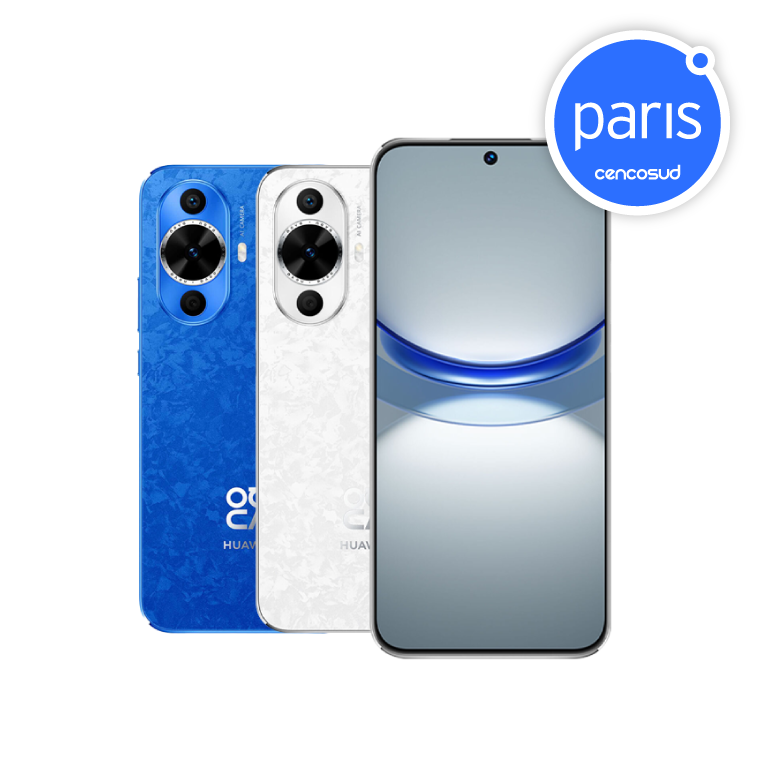 Smartphone Huawei Nova 12s 256GB 6.7" Liberado. Blanco o Azul en oferta pagando con CencoPay en Paris