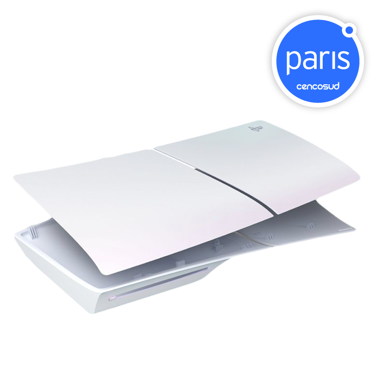 Carcasa para Consola PS5 Slim Chroma Pearl en oferta pagando con CencoPay en Paris