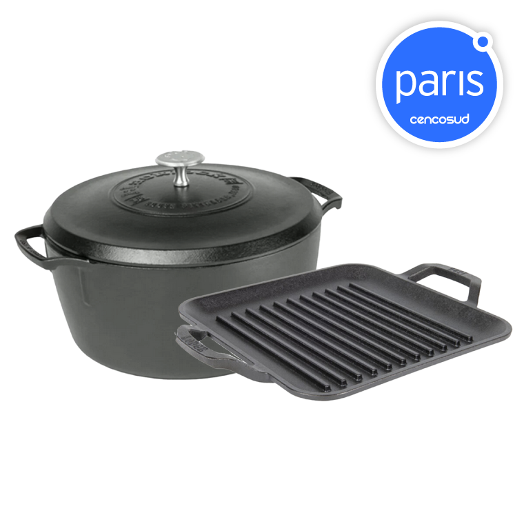 Cocina Lodge Iron Cast. Exclusivo Online en oferta pagando con CencoPay en Paris