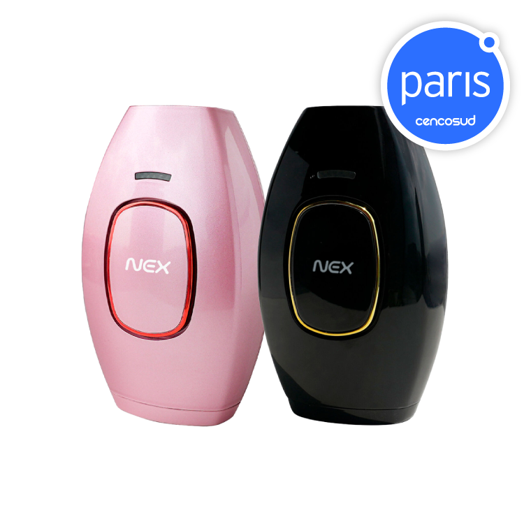 Depiladora Nex IPL 5 Niveles de Intensidad. Rosada o Negra en oferta pagando con CencoPay en Paris
