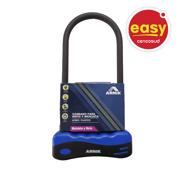 Candado Para Moto y Bicicleta Arnik en oferta pagando con CencoPay en Easy