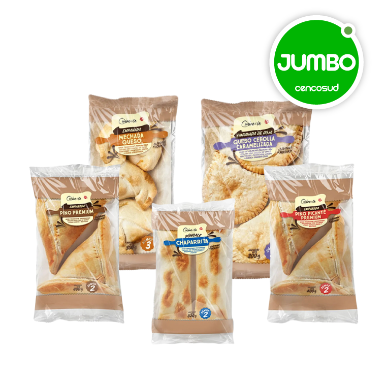Pack de Empanadas Cuisine & Co en oferta pagando con CencoPay en Jumbo