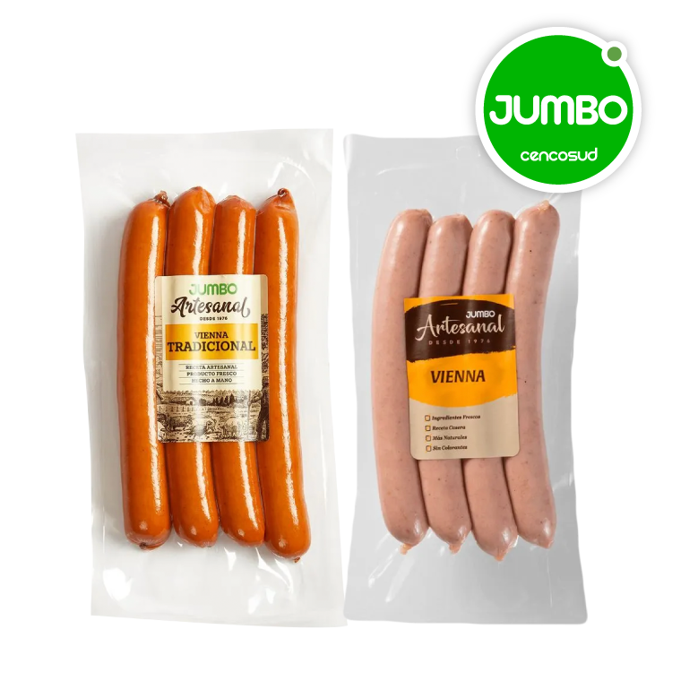 Viennas Jumbo Tradicional en oferta pagando con CencoPay en Jumbo