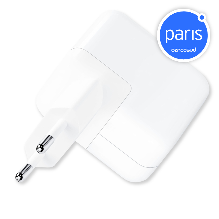Adaptador de Corriente Apple USB‑C 30W en oferta pagando con CencoPay en Paris