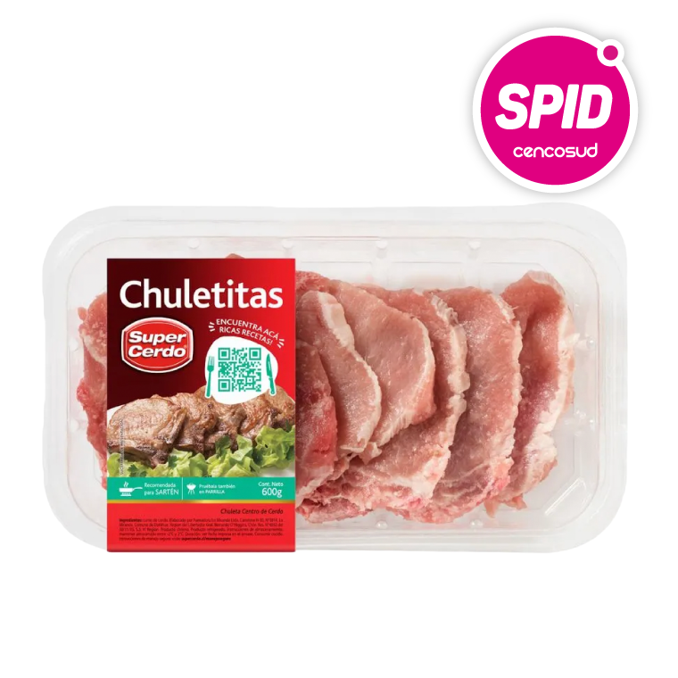 Chuletitas Super Cerdo en oferta pagando con CencoPay en Spid