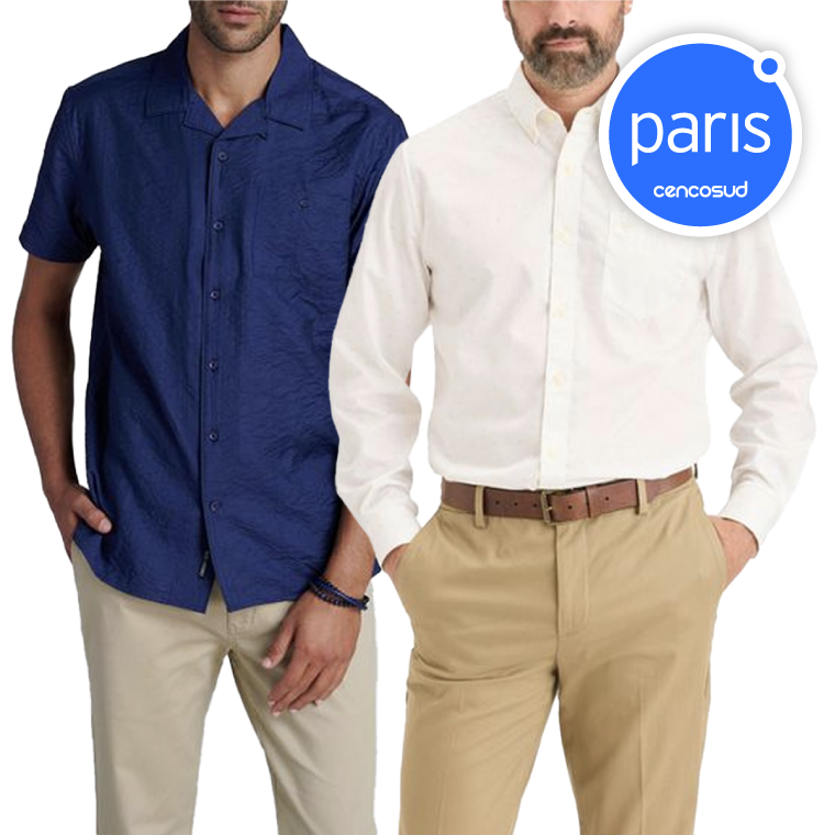 Vestuario Hombre Dockers, Ferouch, Tommy hilfiger, Calvin klein. Productos Seleccionados. Exclusivo Online en oferta pagando con CencoPay en Paris