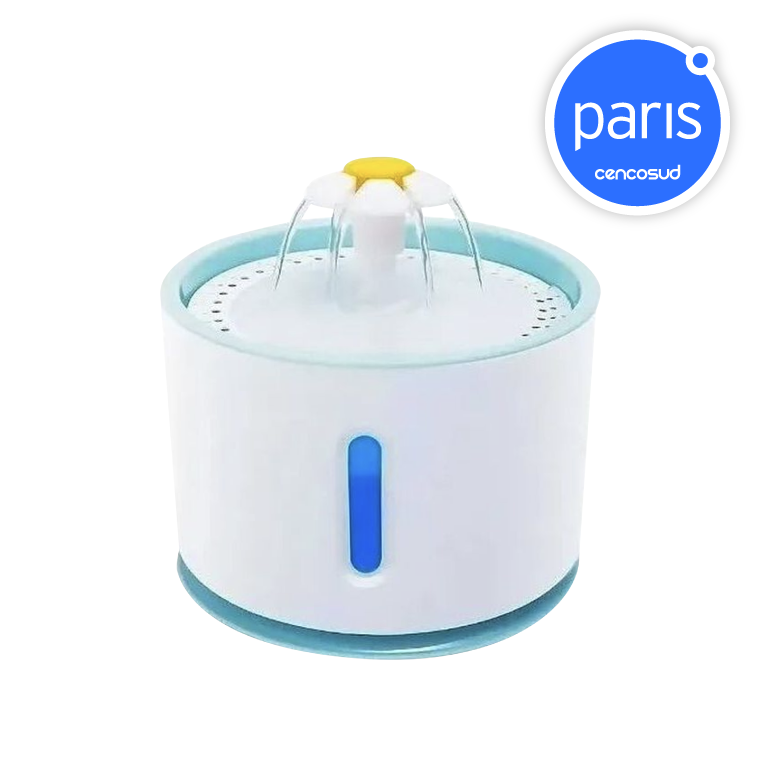 Fuente Dispensador Agua Eléctrico Bebedero Gatos + 4 Filtros en oferta pagando con CencoPay en París