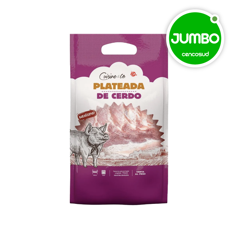 Plateada de Cerdo Cuisine & Co en oferta pagando con CencoPay en Jumbo