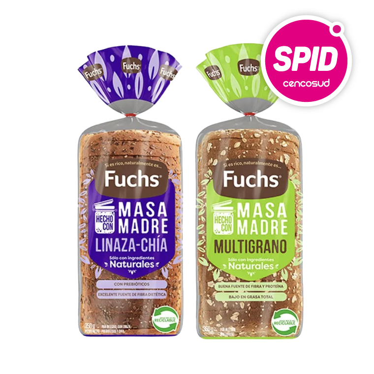 Pan de Molde Fuchs en oferta pagando con CencoPay en Spid