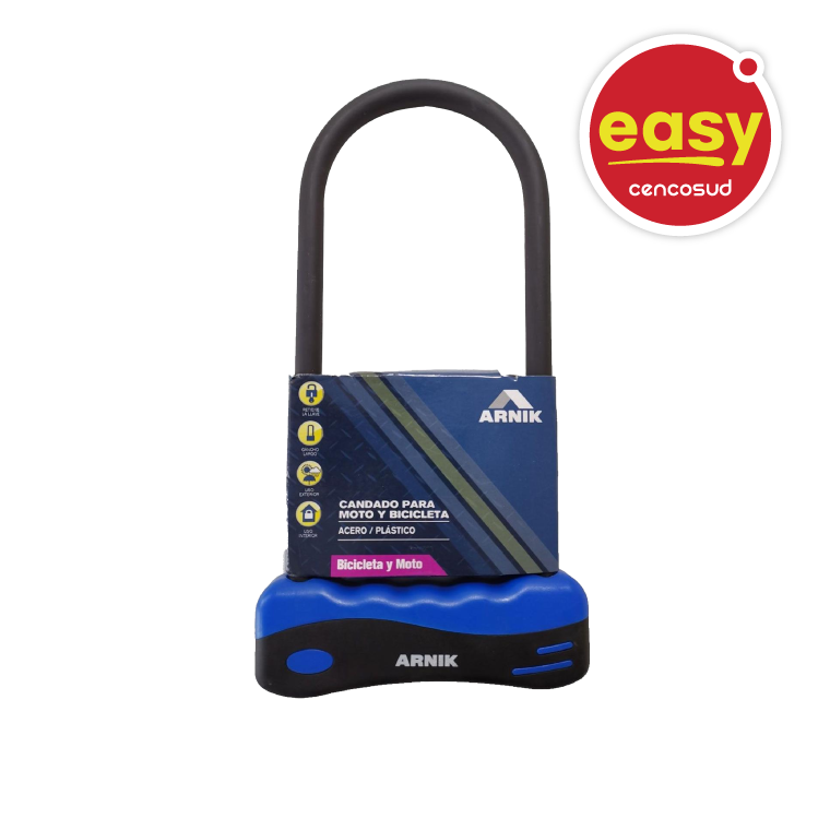 Candado para Moto y Bicicleta Arnik en oferta pagando con CencoPay en Easy