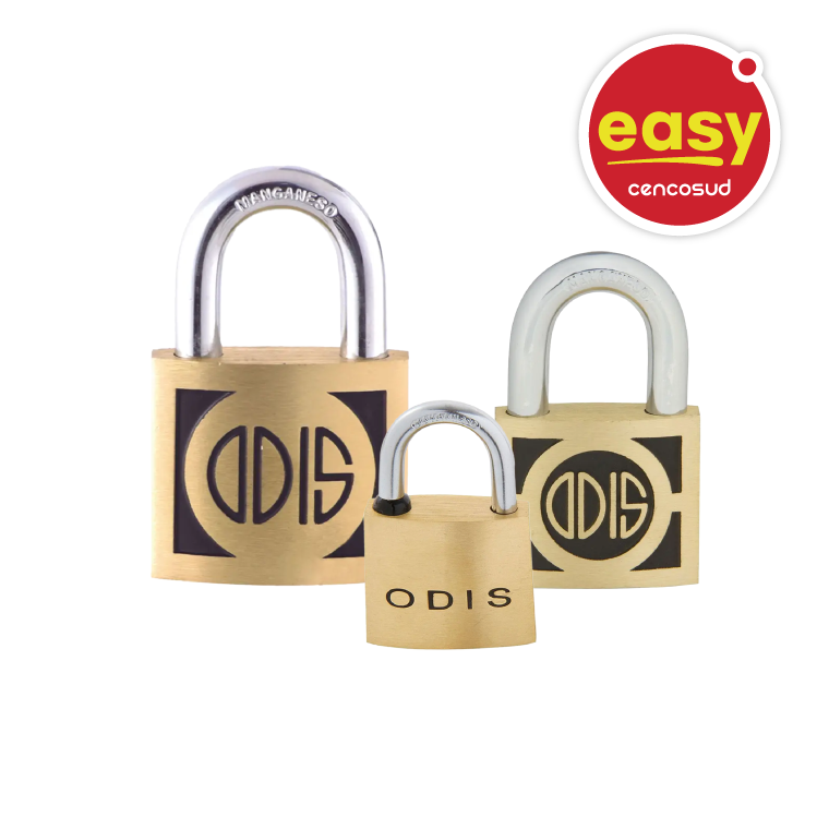Candados y Cerraduras Odis Hasta 15% dcto. Productos Seleccionados en oferta pagando con CencoPay en Easy