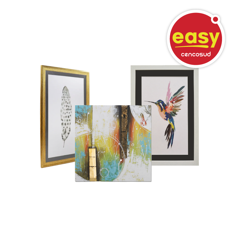 Todos los Cuadros Hasta 15% dcto. Productos Seleccionados en oferta pagando con CencoPay en Easy