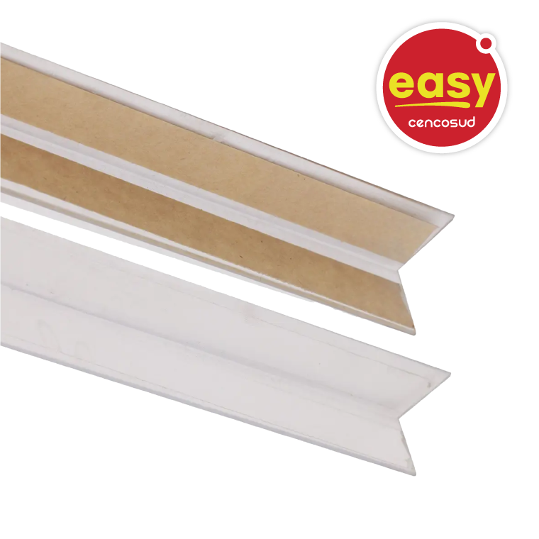 Esquinero Transparente DVP 122 x 2,2 x 2,2cm en oferta pagando con CencoPay en Easy