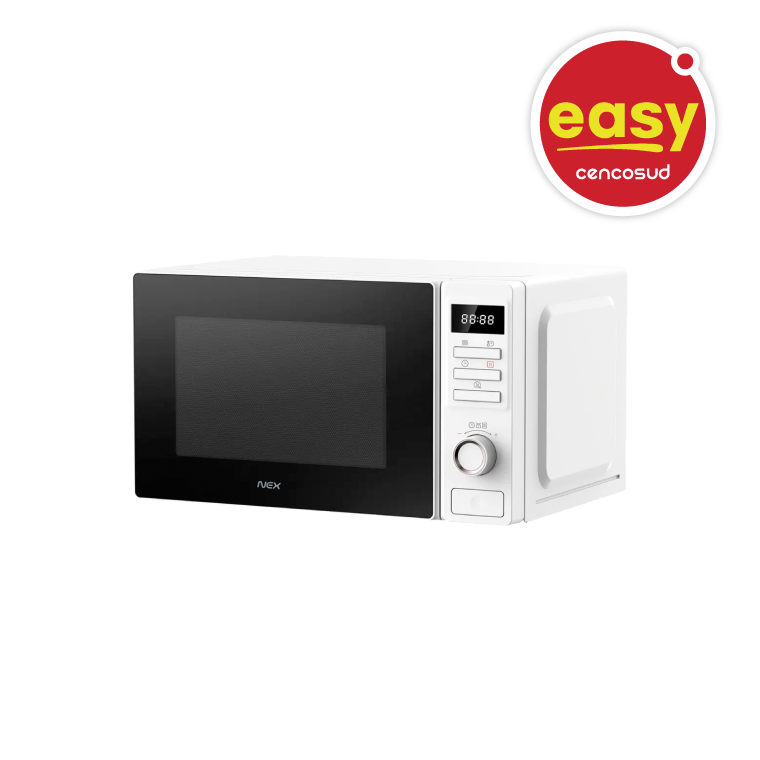 Microondas NEX Blanco 20L en oferta pagando con CencoPay en Easy