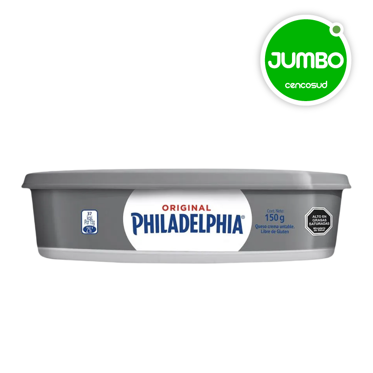 Queso Crema Philadelphia Pote 150gen oferta pagando con CencoPay en Jumbo