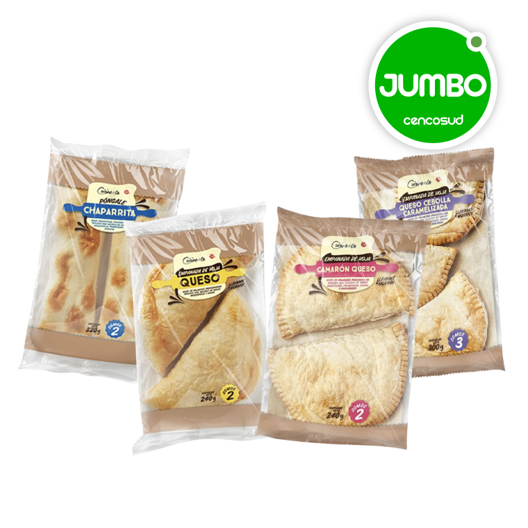 Pack Empanadas Refrigeradas Cuisine & Co (Excepto Cocktail) en oferta pagando con CencoPay en Jumbo