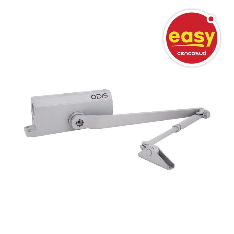 Cierra Puertas Hidráulico Odis 45 a 65 kg Gris en oferta pagando con CencoPay en Easy