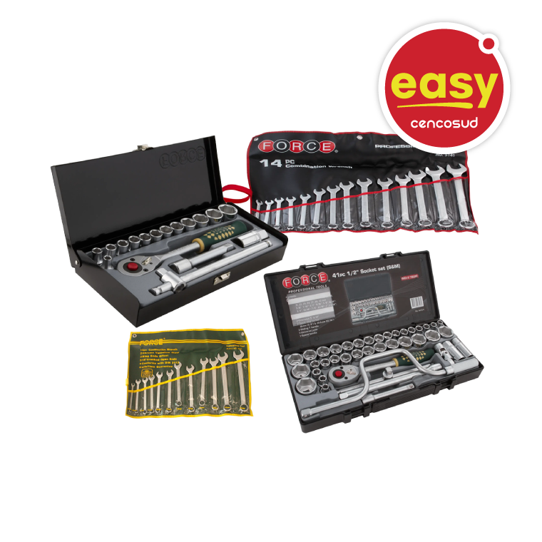 Todo Juegos de Herramientas Force en oferta pagando con CencoPay en Easy