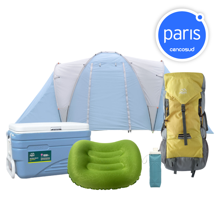 Todo Camping Marca Alpes. Exclusivo Online en oferta pagando con CencoPay en Paris