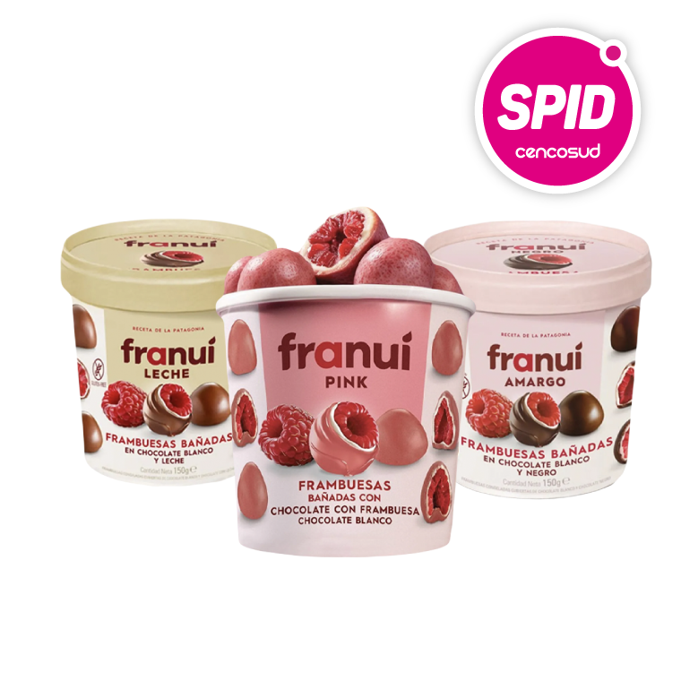Bombón Franui Variedades en oferta pagando con CencoPay en SPID