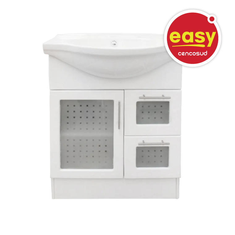 Mueble Vanitorio Blanco 70cm en oferta pagando con CencoPay en Easy