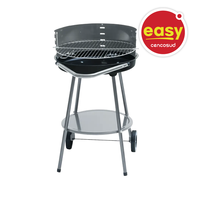 Parrilla a Carbón Beef Maker Circular de 4 Niveles en oferta pagando con CencoPay en Easy