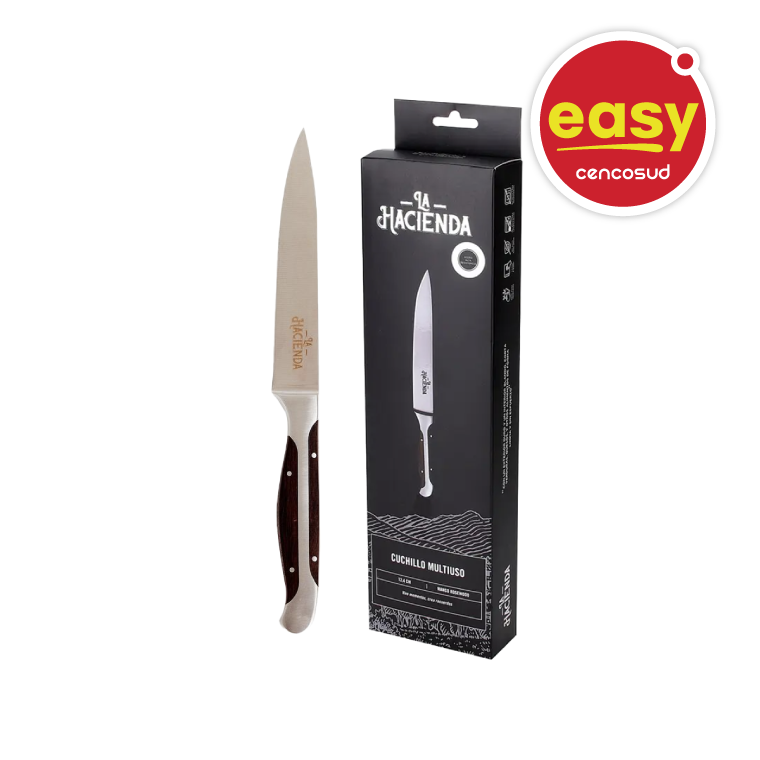 Cuchillo Multiuso Master Series La Hacienda en oferta pagando con CencoPay en Easy