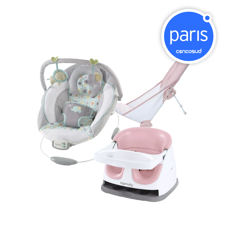 Infantil Marca Ingenuity. Productos Seleccionados. Exclusivo Online en oferta pagando con CencoPay en Paris