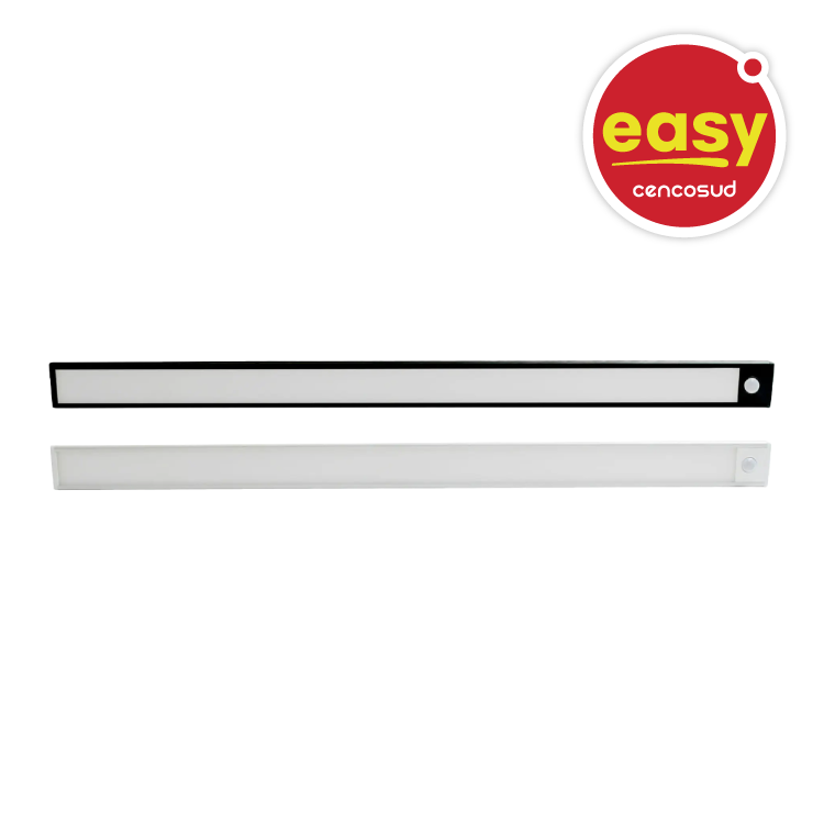 Luminaria Led 18w 60cm Luz Cálida Blanca o Negra en oferta pagando con CencoPay en Easy