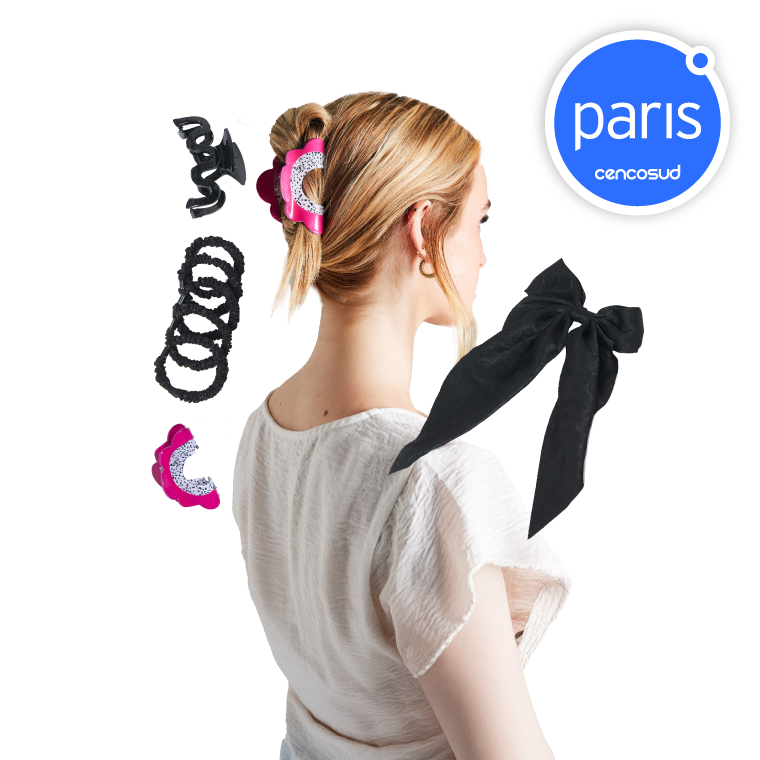 Pack Accesorios Para el Cabello. Exclusivo Online en oferta pagando con CencoPay en Paris