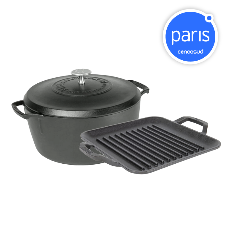 Productos Lodge Iron Cast. Exclusivo Online en oferta pagando con CencoPay en Paris