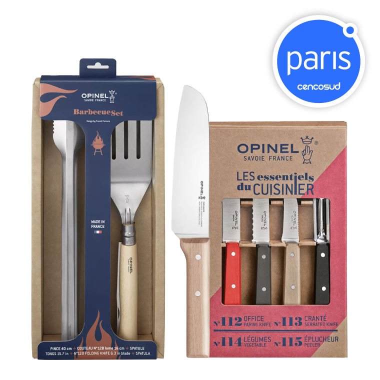 Cuchillería Opinel. Productos Seleccionados. Exclusivo Online en oferta pagando con CencoPay en Paris