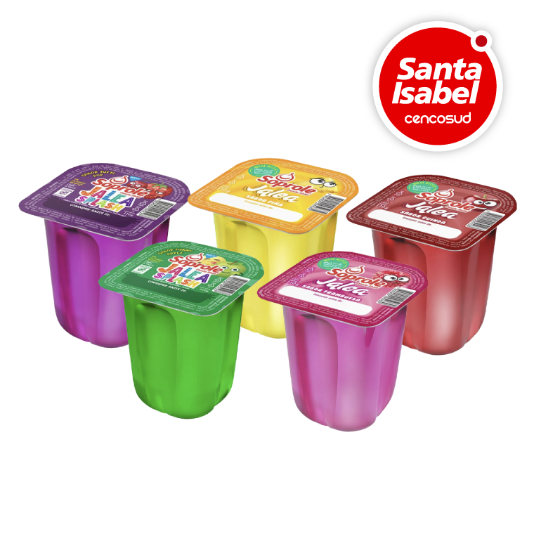 Jalea Soprole 100gr. Variedades en oferta pagando con CencoPay en Santa Isabel