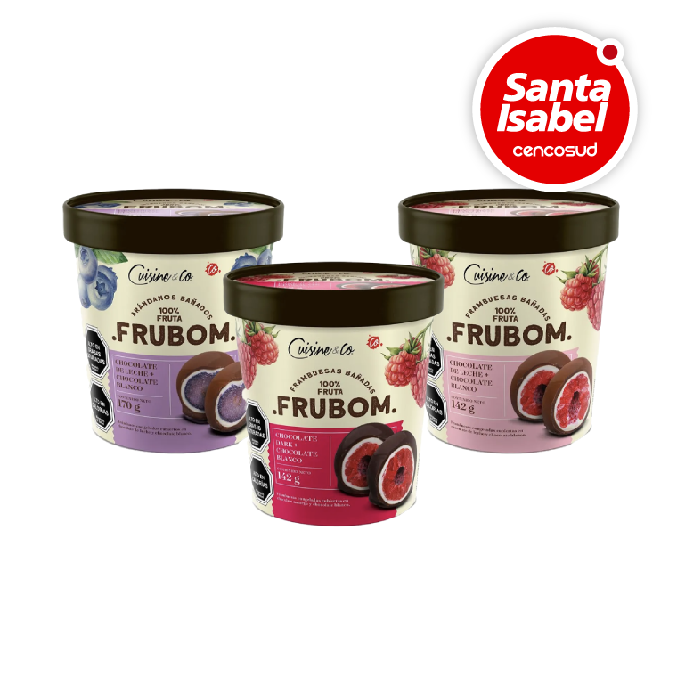 Frubom Cuisine & Co. Variedades en oferta pagando con CencoPay en Santa Isabel