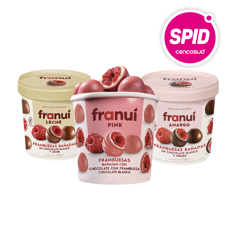 Bombón Franui Variedades en oferta pagando con CencoPay en SPID