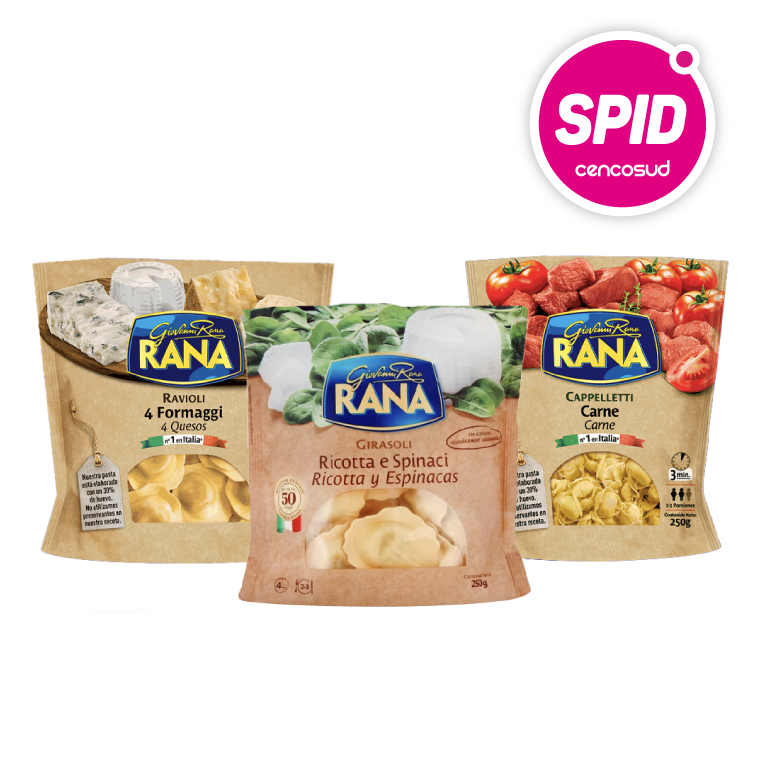 Pasta Rana Variedades en oferta pagando con CencoPay en SPID