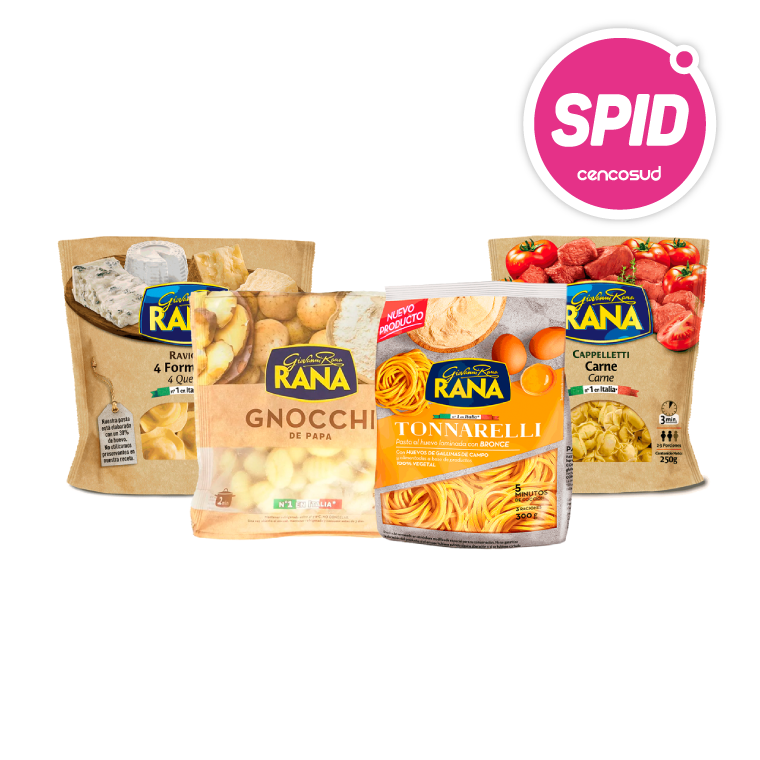 Pasta Rana Variedades en oferta pagando con CencoPay en SPID
