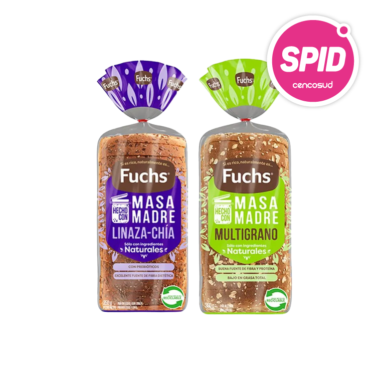 Pan de molde Fuchs Variedades en oferta pagando con CencoPay en SPID