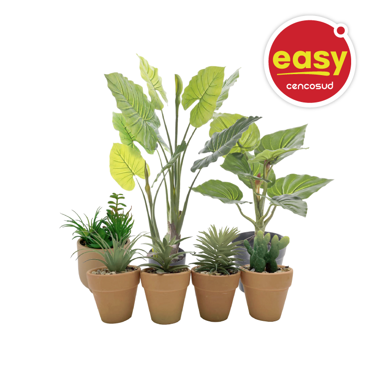 Todo Plantas Artificiales Outzen en oferta pagando con CencoPay en Easy