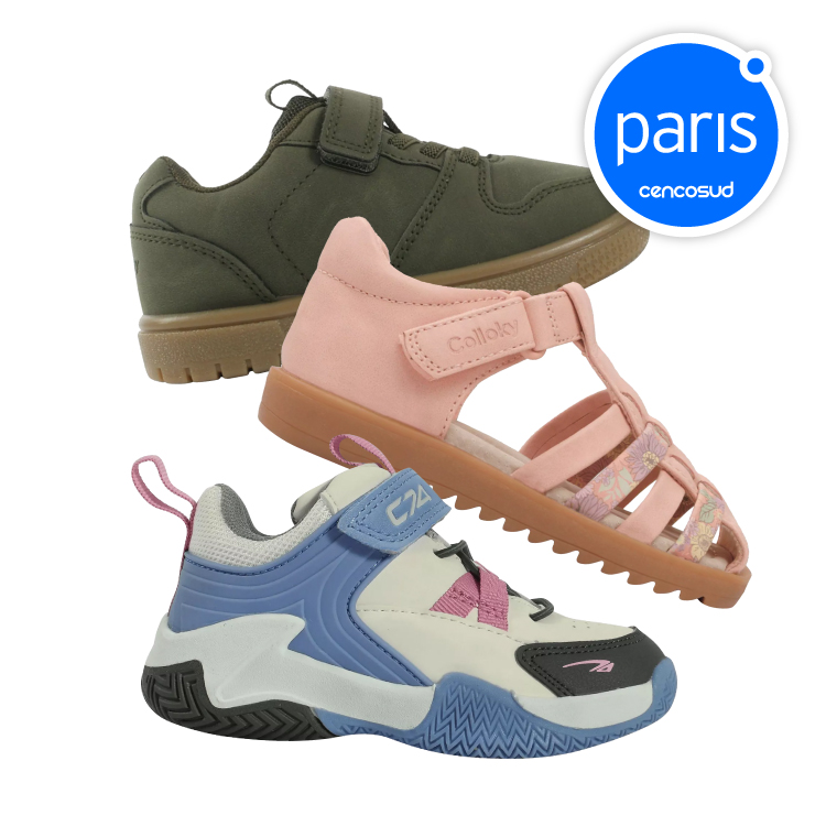 Calzado Infantil Colloky y Opaline. Productos Seleccionados en oferta pagando con CencoPay en Paris
