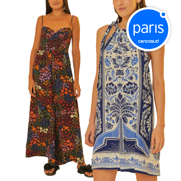 Vestuario Mujer Farm Rio. Productos Seleccionados. Exclusivo Online en oferta pagando con CencoPay en Paris