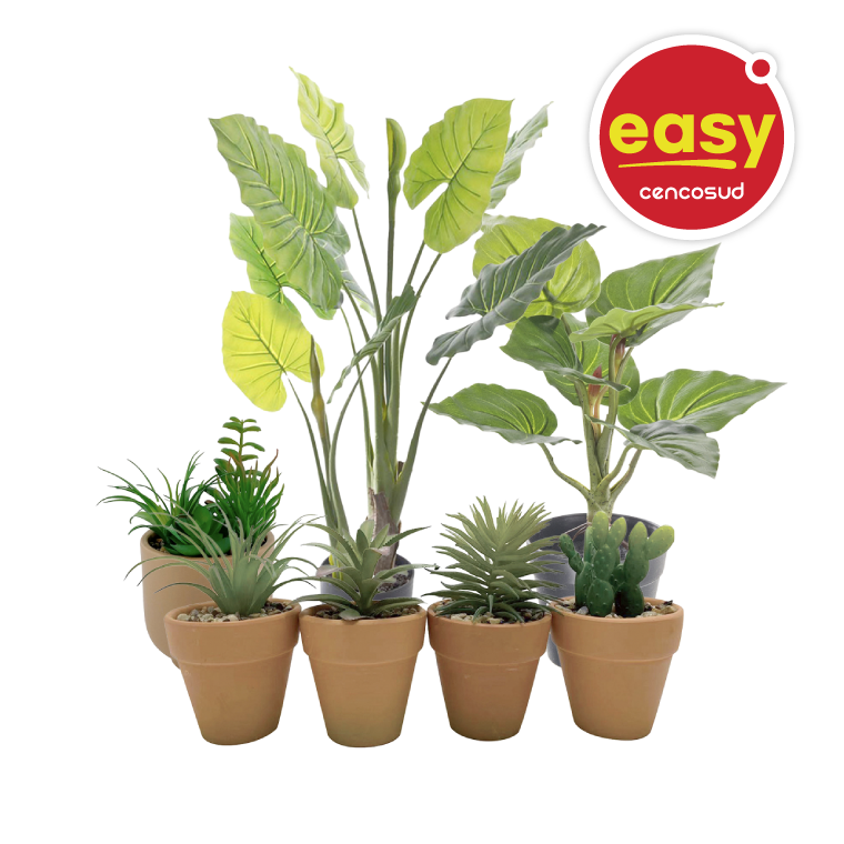 Todo Plantas Artificiales Outzen en oferta pagando con CencoPay en Easy