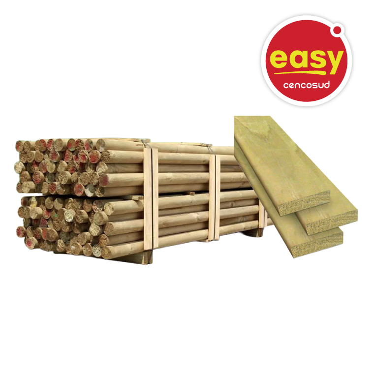 Piso Terraza, Cuartones o Rolletes en oferta pagando con CencoPay en Easy