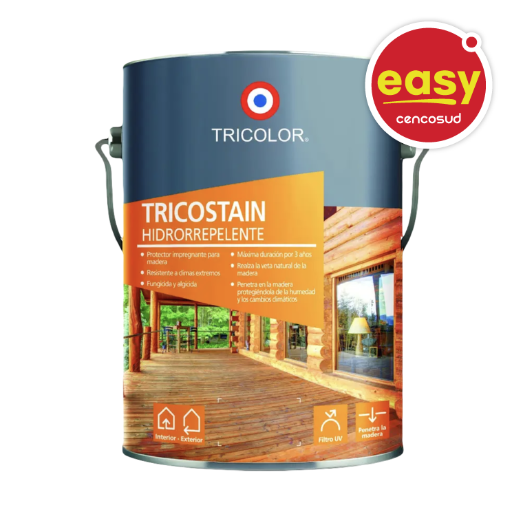 Impregnante Tricostain Tricolor 1/4 Galón o Galón en oferta pagando con CencoPay en Easy