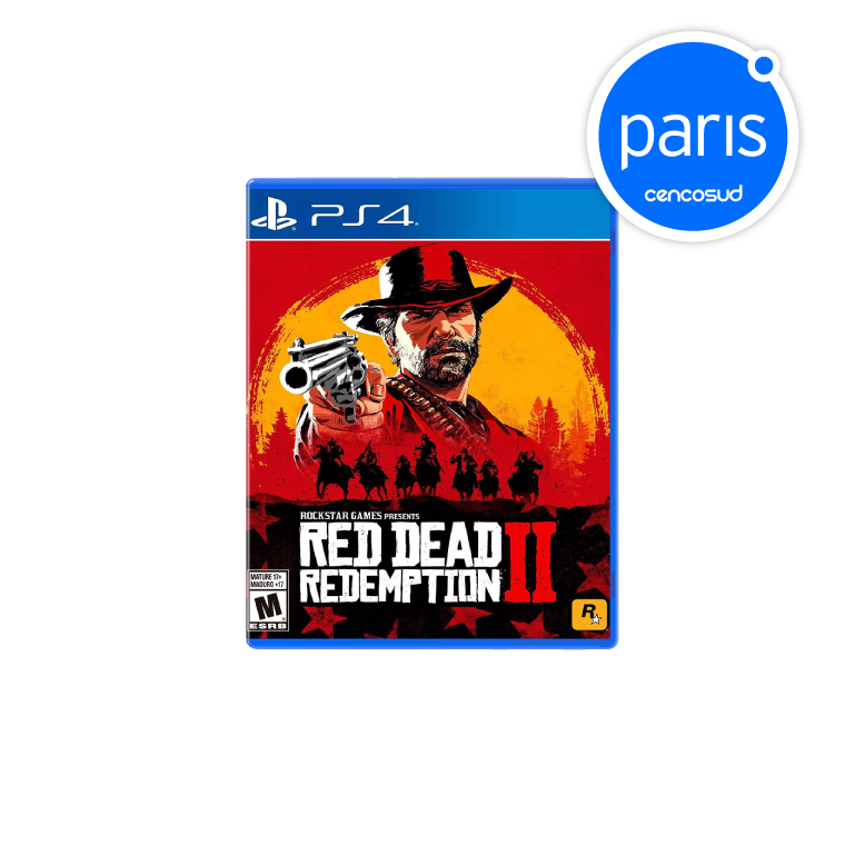 Juego PS4 Red Dead Redemption 2 en oferta pagando con CencoPay en Paris