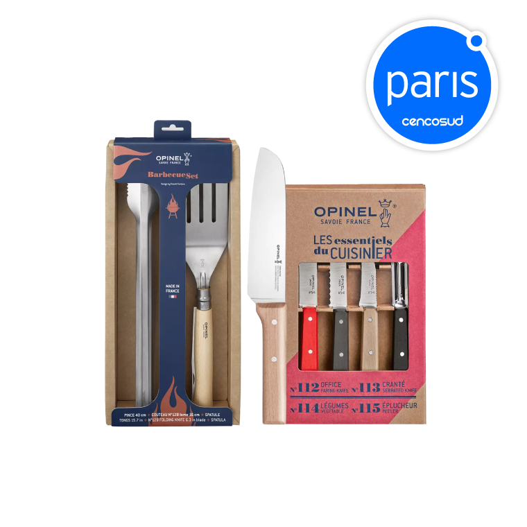 Cuchillería Opinel. Productos Seleccionados. Exclusivo Online en oferta pagando con CencoPay en Paris