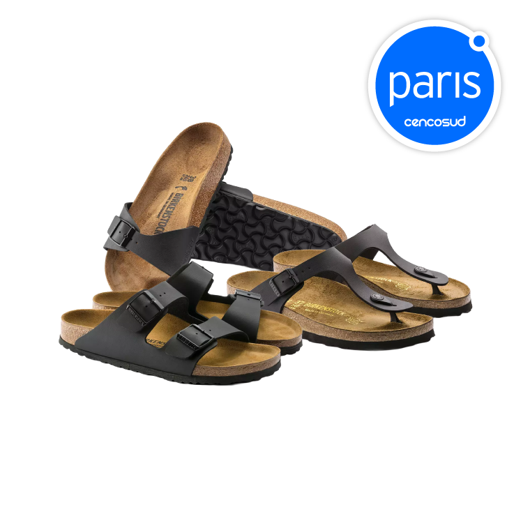 Sandalias Mujer Birkenstock en oferta pagando con CencoPay en Paris