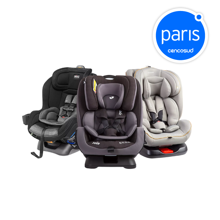 Sillas de Auto y Coche Infantil. Productos Seleccionados. Exclusivo Online en oferta pagando con CencoPay en Paris